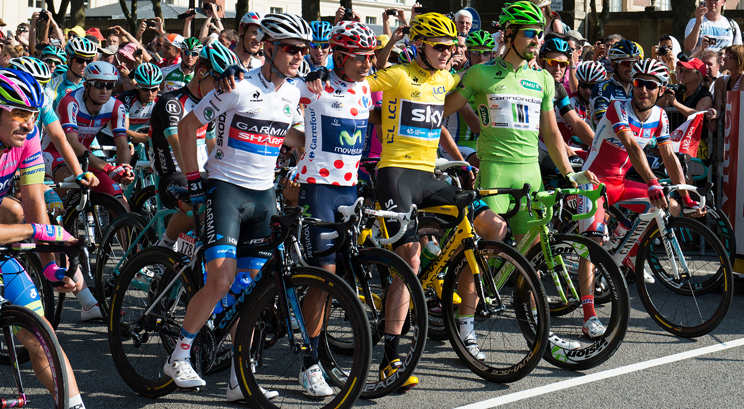 Andrew Talansky, Nairo Quintana, Chris Froome & Peter Sagan, Tour de France - Stage 21, 2013