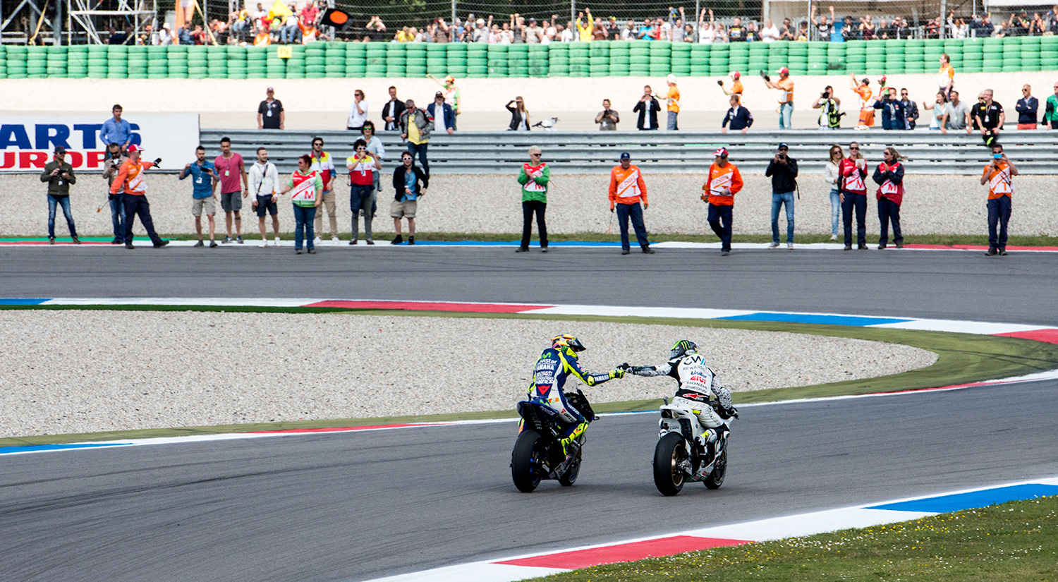 Valentino Rossi winning the Dutch TT,  Assen, Netherlands, 2015