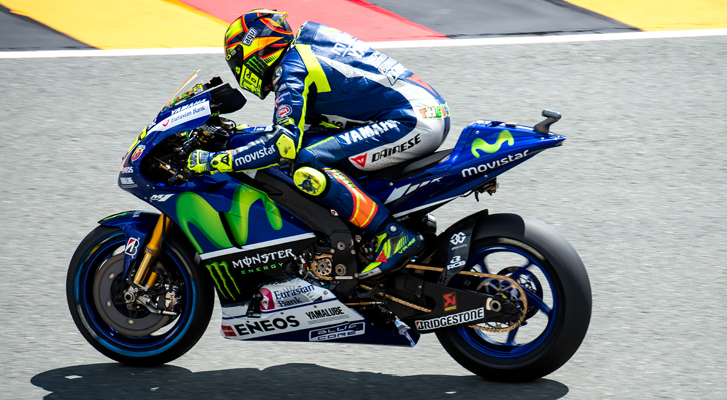Valentino Rossi - Yamaha, Sachsenring, Germany, 2015