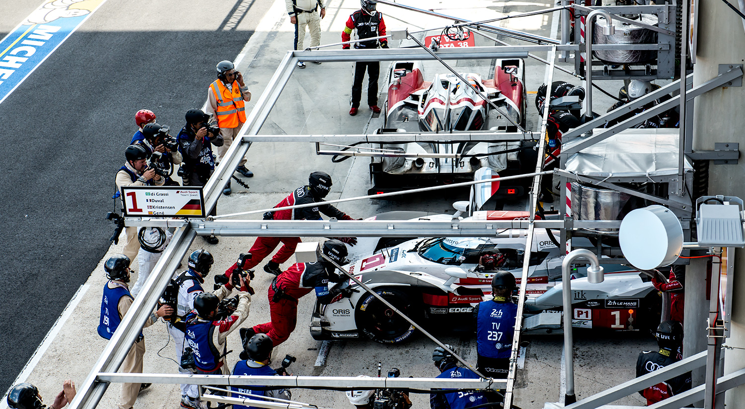 Tom Kristensen, Marc Gené, Lucas di Grassi - No. 1 Audi Sport Team Joest,  24 hrs of Le Mans, 2014